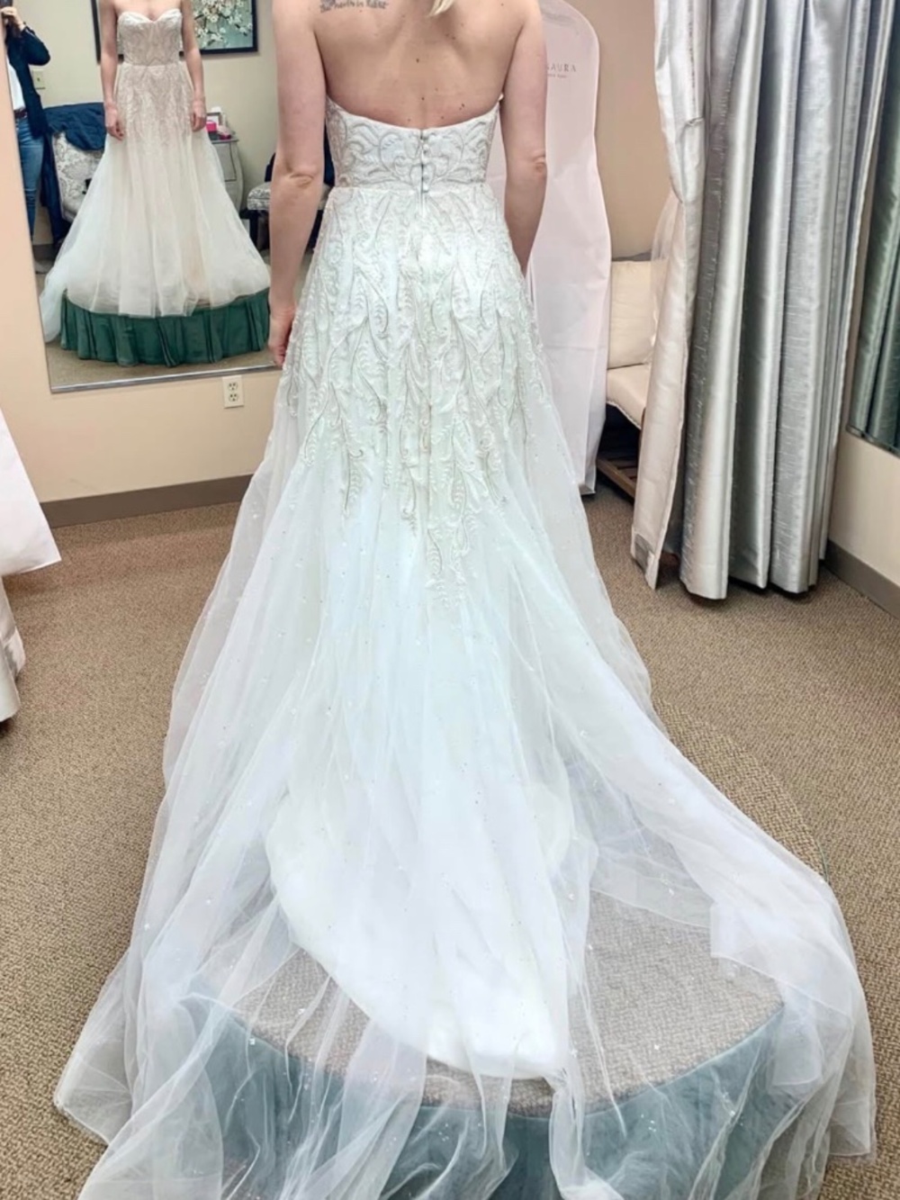 Custom Enaura A-line Wedding Dress